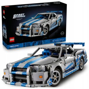 LEGO Technic 42210 2 Szybcy i wściekli Samochód Nissan Skyline GT-R (R34)